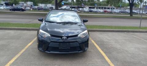 2016 Toyota Corolla for sale at Nation Auto Cars in Houston TX