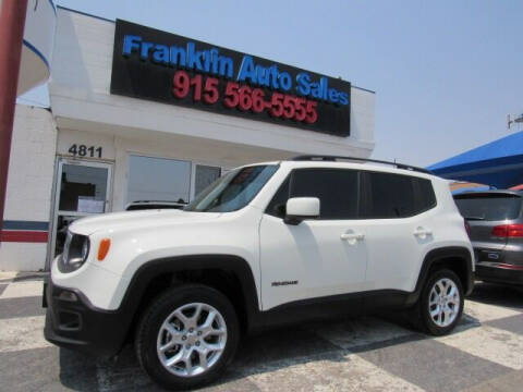 2018 Jeep Renegade for sale at Franklin Auto Sales in El Paso TX