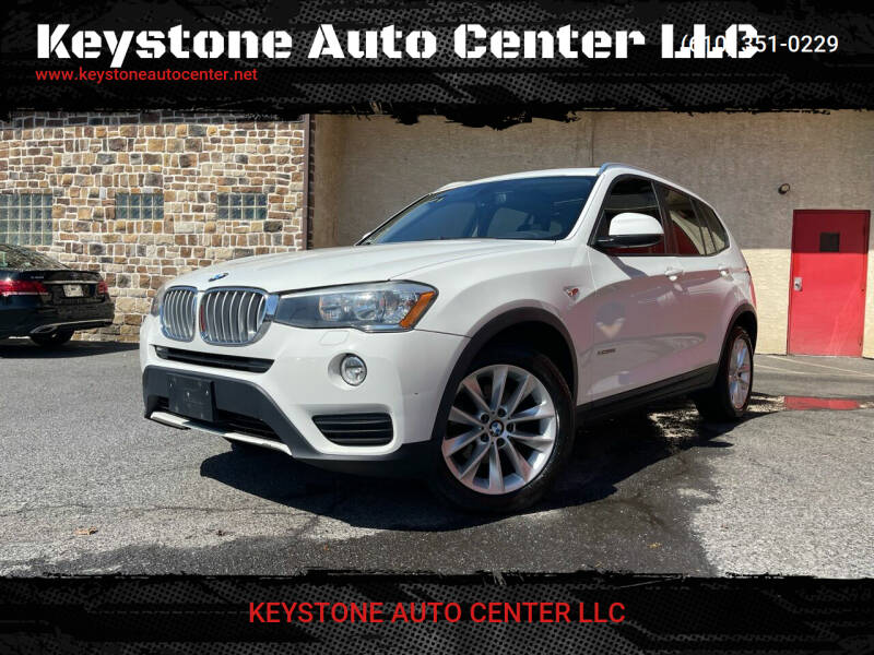 2015 BMW X3 for sale at Keystone Auto Center LLC in Allentown PA