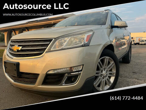 2014 Chevrolet Traverse for sale at Autosource LLC in Columbus OH