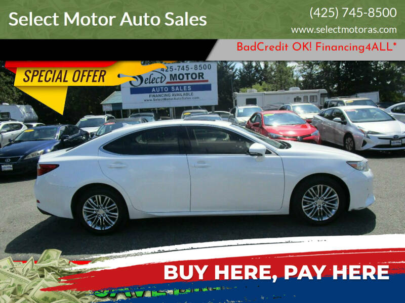 2013 Lexus ES 350 for sale at Select Motor Auto Sales in Lynnwood WA