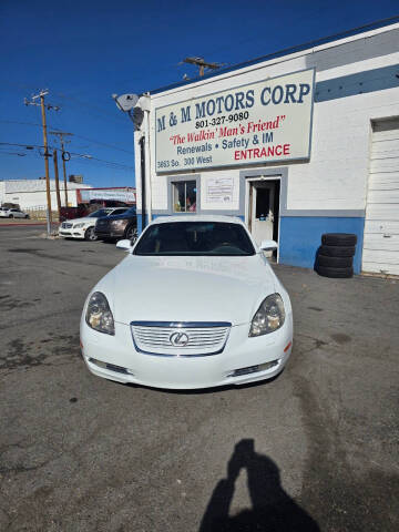 2007 Lexus SC 430 for sale at M&M Motors in Salt Lake City UT