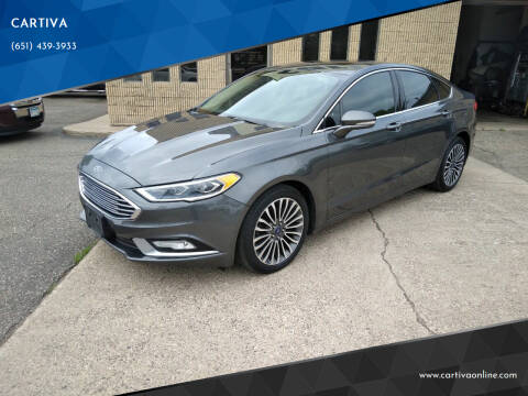 2017 Ford Fusion for sale at CARTIVA in Stillwater MN