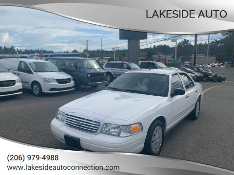 2010 Ford Crown Victoria for sale at Lakeside Auto in Lynnwood WA