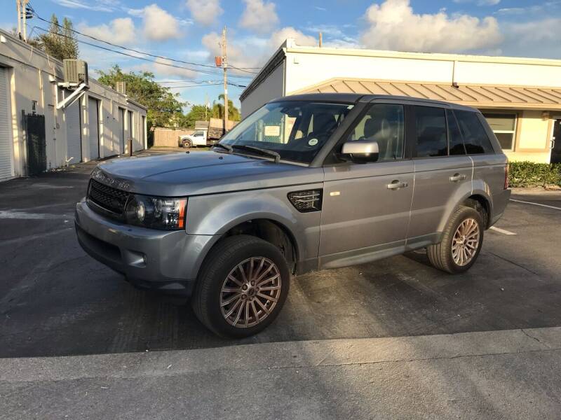 2013 Land Rover Range Rover Sport for sale at Clean Florida Cars in Pompano Beach FL