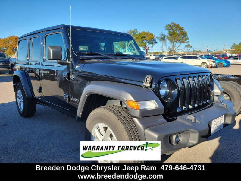 2023 Jeep Wrangler for sale at Breeden Pre-Owned in Van Buren AR