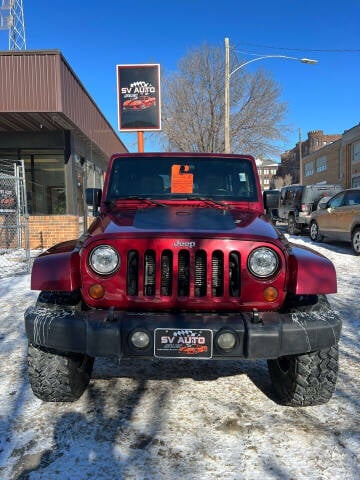 2012 Jeep Wrangler Unlimited for sale at SV Auto Sales in Sioux City IA