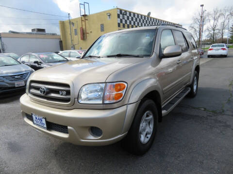 2001 Toyota Sequoia for sale at KAS Auto Sales in Sacramento CA