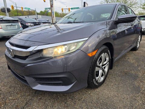 2016 Honda Civic for sale at Cedar Auto Group LLC in Akron OH