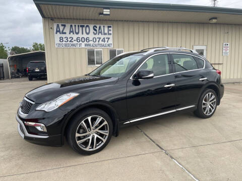 2017 Infiniti QX50 for sale at AZ Auto Sale in Houston TX