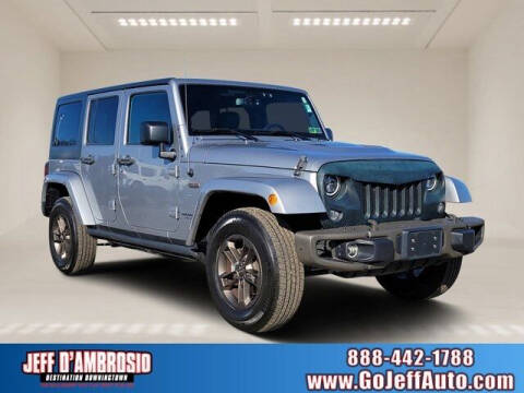 2016 Jeep Wrangler Unlimited for sale at Jeff D'Ambrosio Auto Group in Downingtown PA