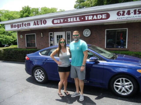 2015 Ford Fusion for sale at HOGSTEN AUTO WHOLESALE in Ocala FL
