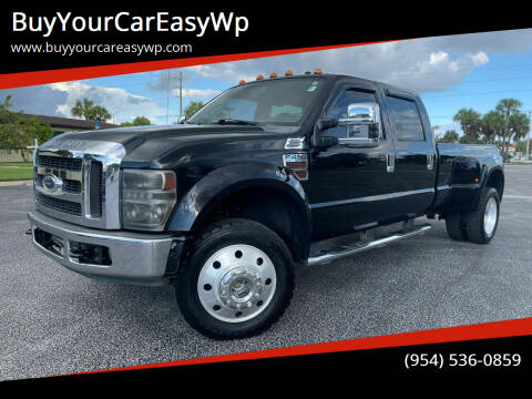2008 Ford F-450 Super Duty for sale at BuyYourCarEasyWp in West Park FL