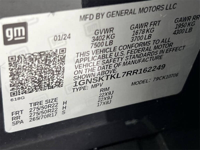 2024 Chevrolet Tahoe High Country