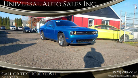 2019 Dodge Challenger for sale at Universal Auto Sales in Salem OR