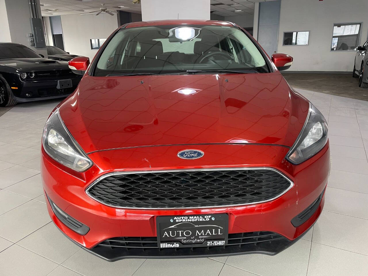Red 2018 Ford Focus SEL SEL 4dr Hatchback 2
