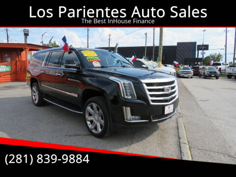 2018 Cadillac Escalade ESV for sale at Los Parientes Auto Sales in Houston TX