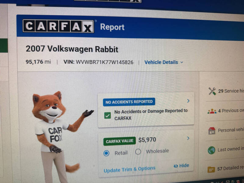 2007 Volkswagen Rabbit