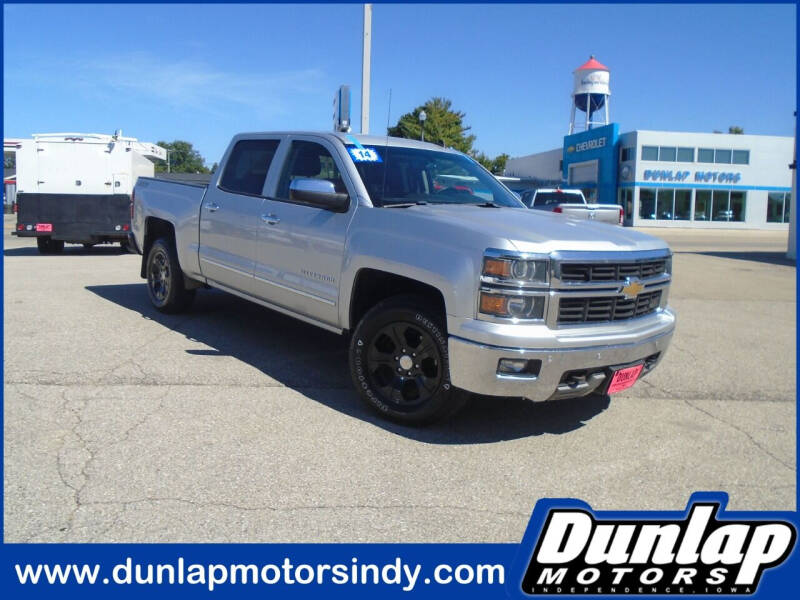 2014 Chevrolet Silverado 1500 for sale at DUNLAP MOTORS INC in Independence IA