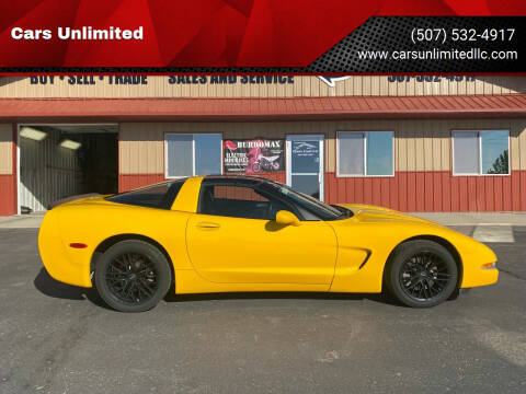 2003 Chevrolet Corvette for sale at Cars Unlimited in Marshall MN