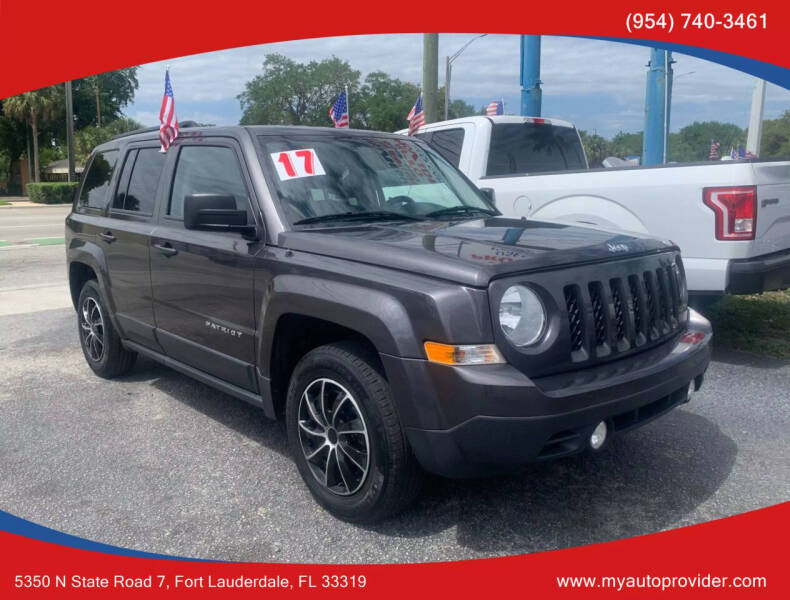 2017 Jeep Patriot for sale at AUTO PROVIDER in Fort Lauderdale FL
