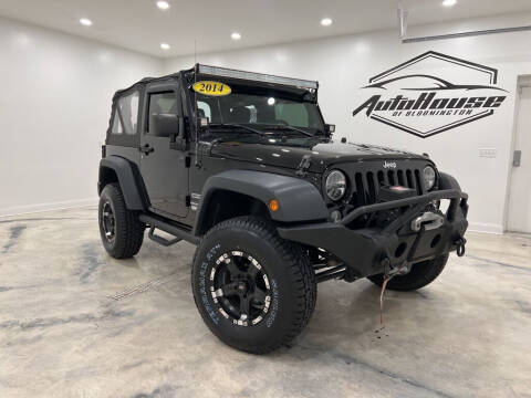 2014 Jeep Wrangler for sale at Auto House of Bloomington in Bloomington IL