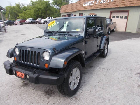2007 Jeep Wrangler Unlimited for sale at Careys Auto Sales in Rutland VT