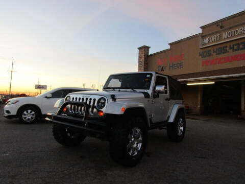 2011 Jeep Wrangler for sale at Import Motors in Bethany OK