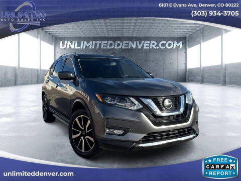 2018 Nissan Rogue for sale at Unlimited Auto Sales in Denver CO