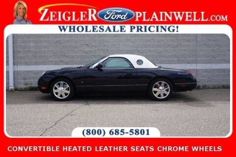 2003 Ford Thunderbird for sale at Harold Zeigler Ford - Jeff Bishop in Plainwell MI