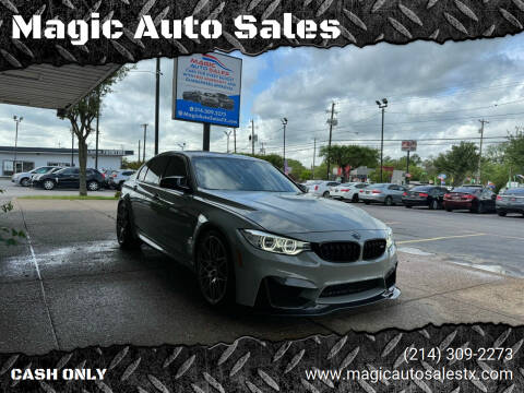 2017 BMW M3 for sale at Magic Auto Sales in Dallas TX