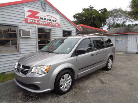 2015 Dodge Grand Caravan for sale at Z Motors in North Lauderdale FL
