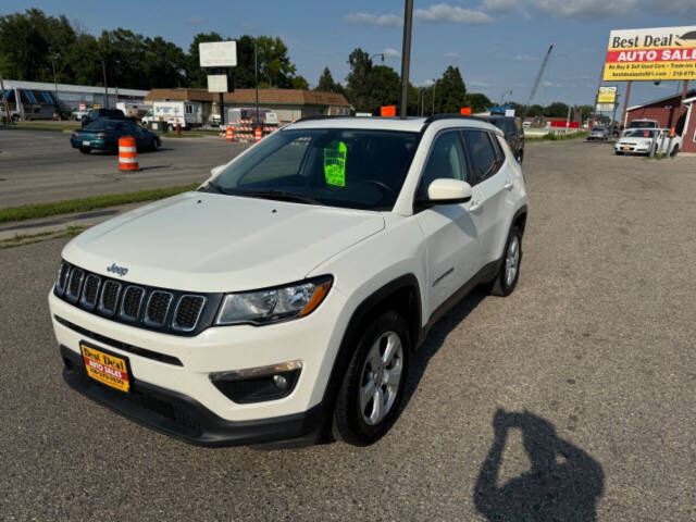 2018 Jeep Compass for sale at BEST DEAL AUTO SALES in Moorhead, MN