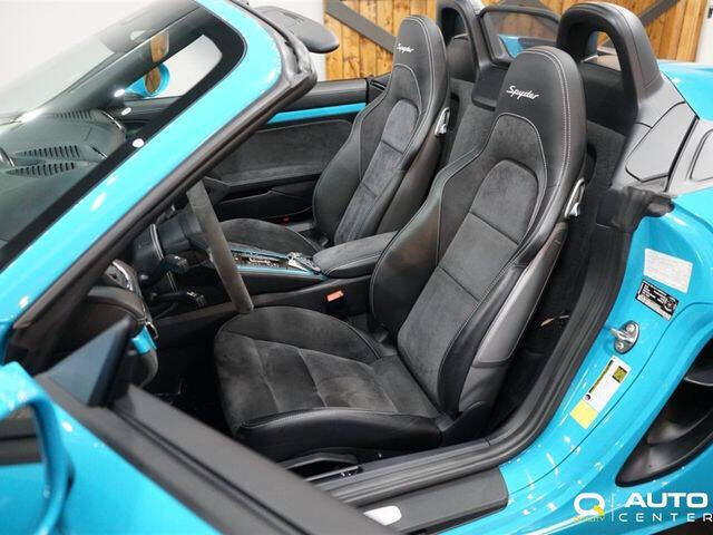 2020 Porsche 718 Boxster Spyder