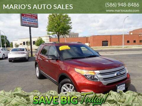 2014 Ford Explorer for sale at MARIO'S AUTO SALES in Mount Clemens MI