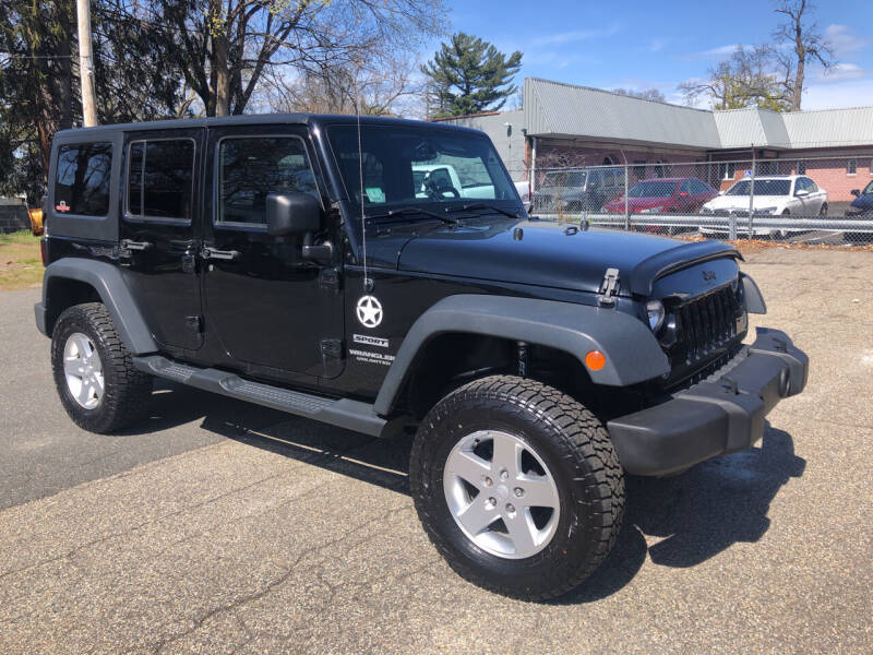 2014 Jeep Wrangler Unlimited for sale at Chris Auto Sales in Springfield MA