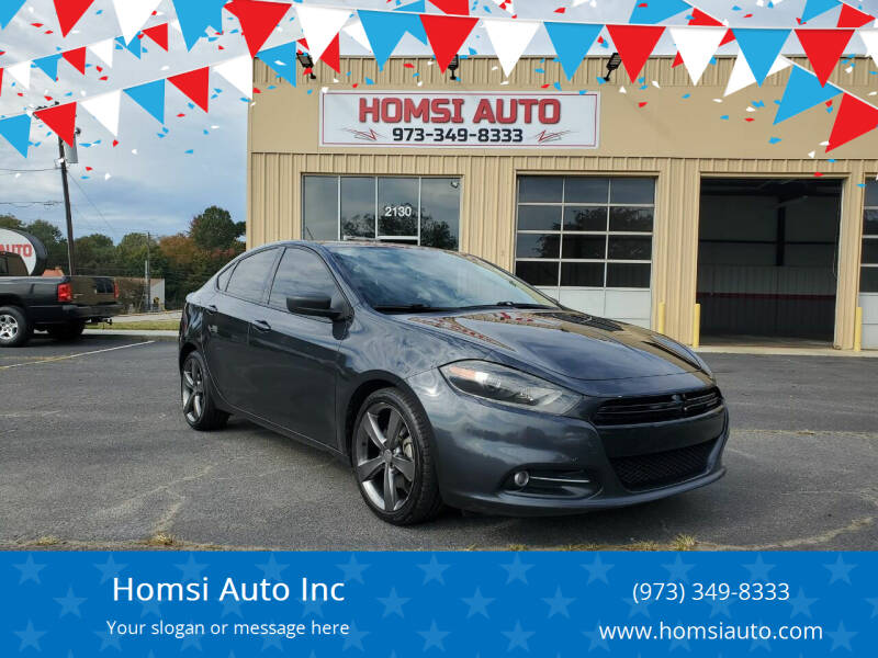 2013 Dodge Dart for sale at Homsi Auto Inc in Kannapolis NC