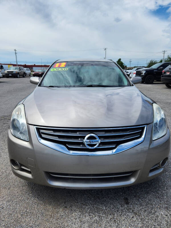 2012 Nissan Altima for sale at LOWEST PRICE AUTO SALES, LLC in Oklahoma City OK