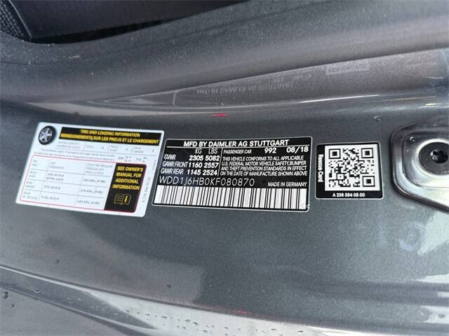 2019 Mercedes-Benz E-Class E 450