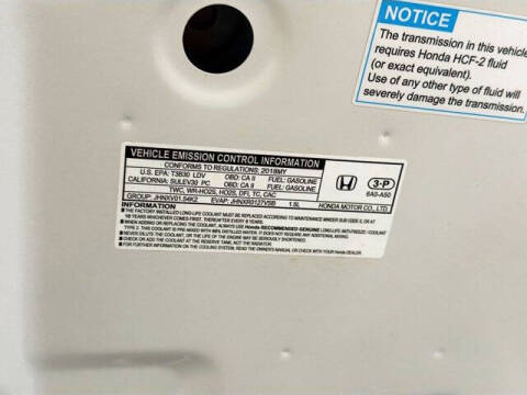 2018 Honda Accord EX