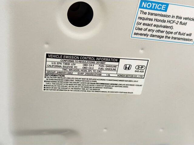 2018 Honda Accord EX