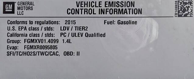 2015 Buick Encore Leather