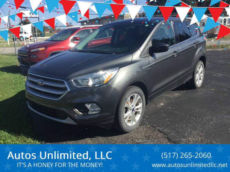 2017 Ford Escape for sale at Autos Unlimited, LLC in Adrian MI
