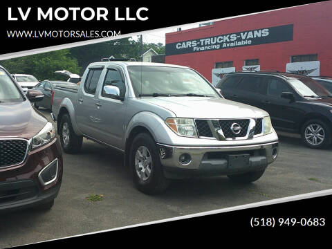 2005 Nissan Frontier for sale at LV MOTOR LLC in Troy NY