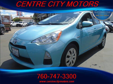2014 Toyota Prius c for sale at Centre City Motors in Escondido CA