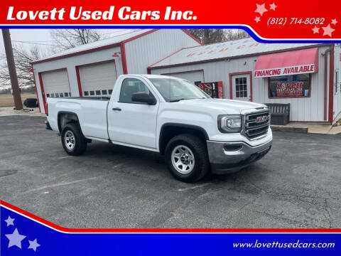 2018 GMC Sierra 1500 for sale at Lovett Used Cars Inc. in Spencer IN