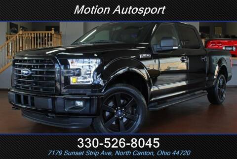 2016 Ford F-150 for sale at Motion Auto Sport in North Canton OH