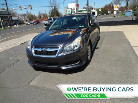 2013 Subaru Legacy for sale at FERINO BROS AUTO SALES in Wrightstown PA