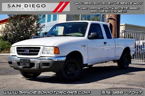 2003 Ford Ranger for sale at San Diego Motor Cars LLC in Spring Valley CA