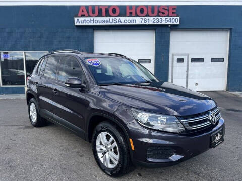 2016 Volkswagen Tiguan for sale at Auto House USA in Saugus MA